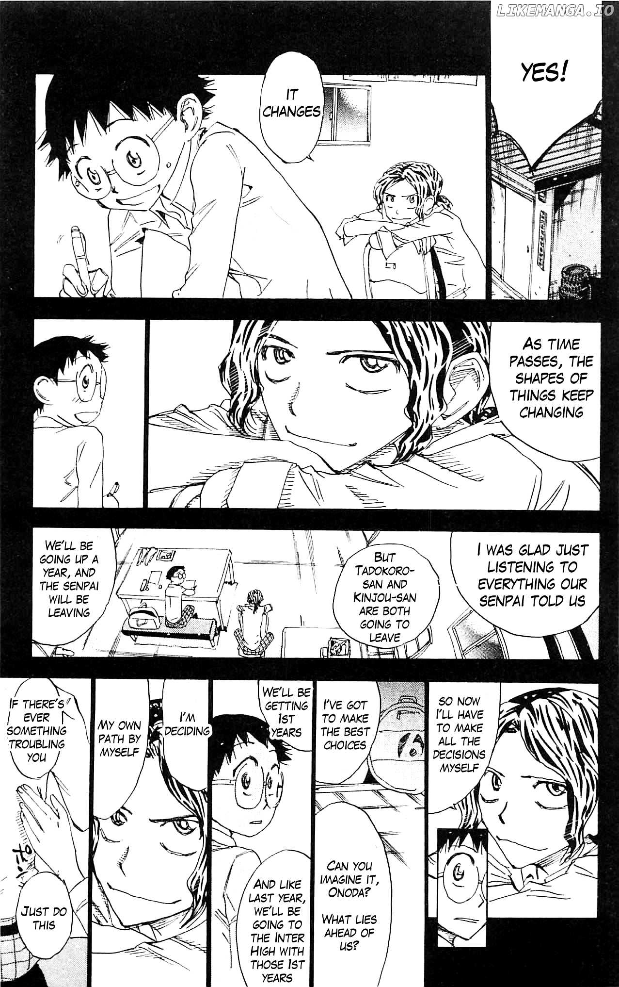 Yowamushi Pedal Chapter 321 - page 8