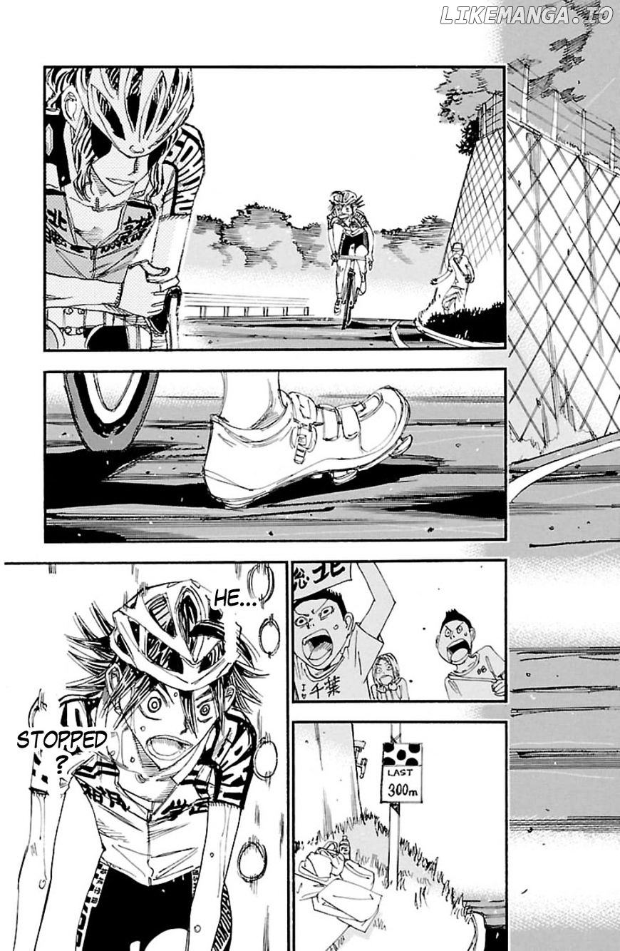Yowamushi Pedal Chapter 329 - page 16