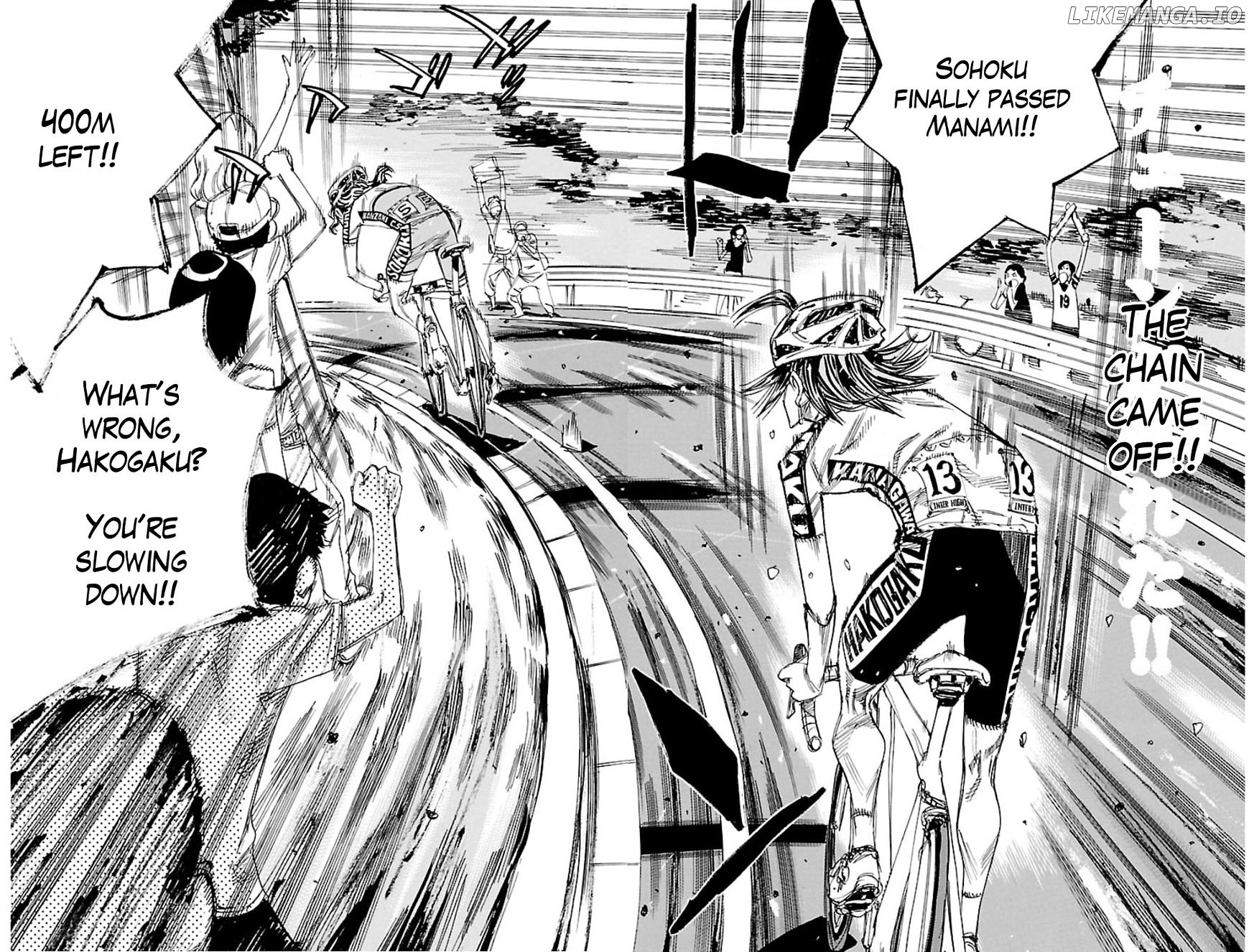 Yowamushi Pedal Chapter 329 - page 4