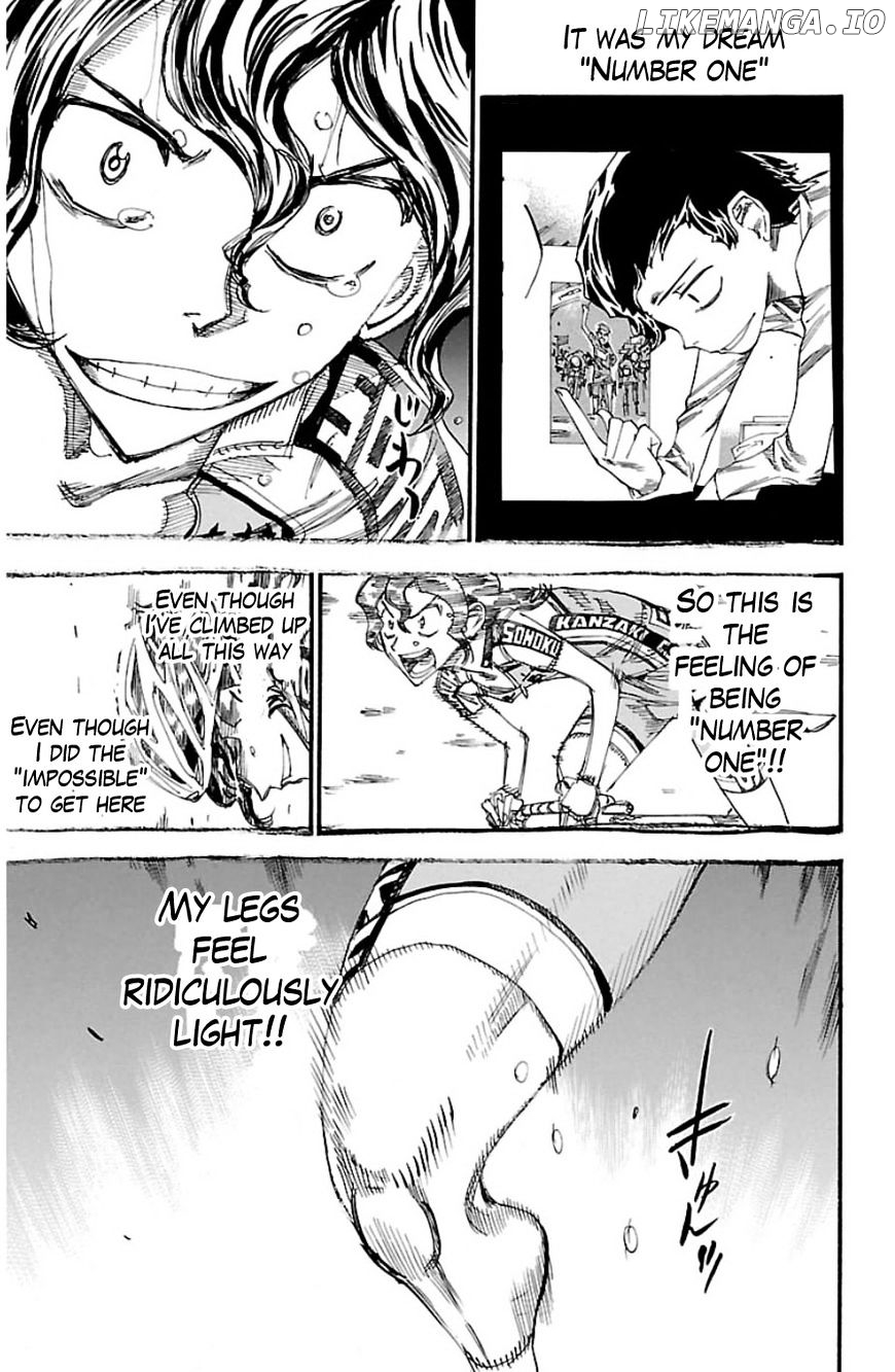 Yowamushi Pedal Chapter 329 - page 8
