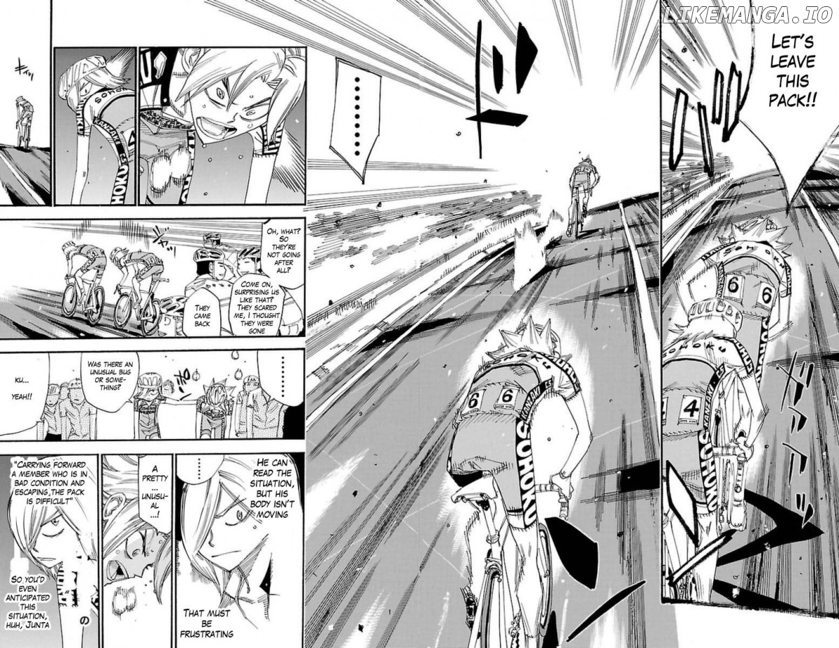 Yowamushi Pedal Chapter 364 - page 14