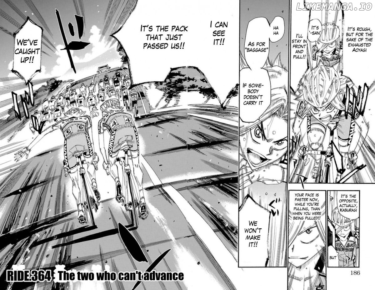 Yowamushi Pedal Chapter 364 - page 2