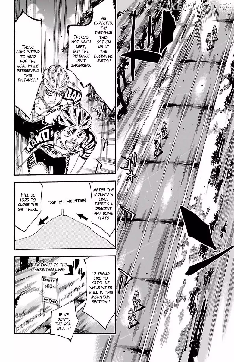 Yowamushi Pedal Chapter 399 - page 12