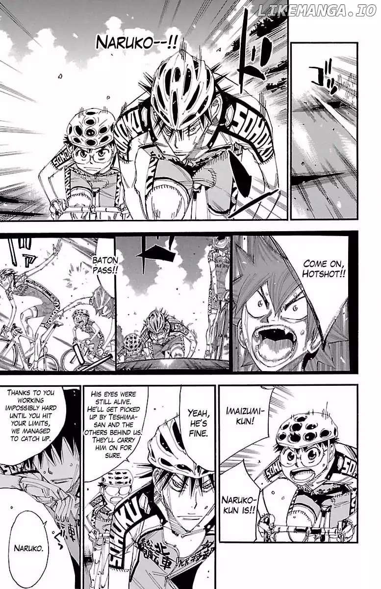 Yowamushi Pedal Chapter 399 - page 4