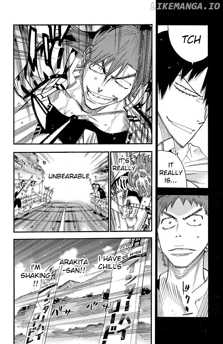 Yowamushi Pedal Chapter 456 - page 17