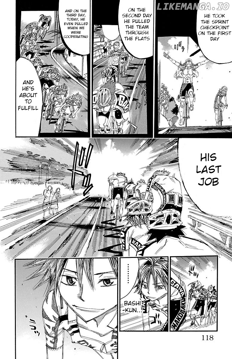 Yowamushi Pedal Chapter 456 - page 3