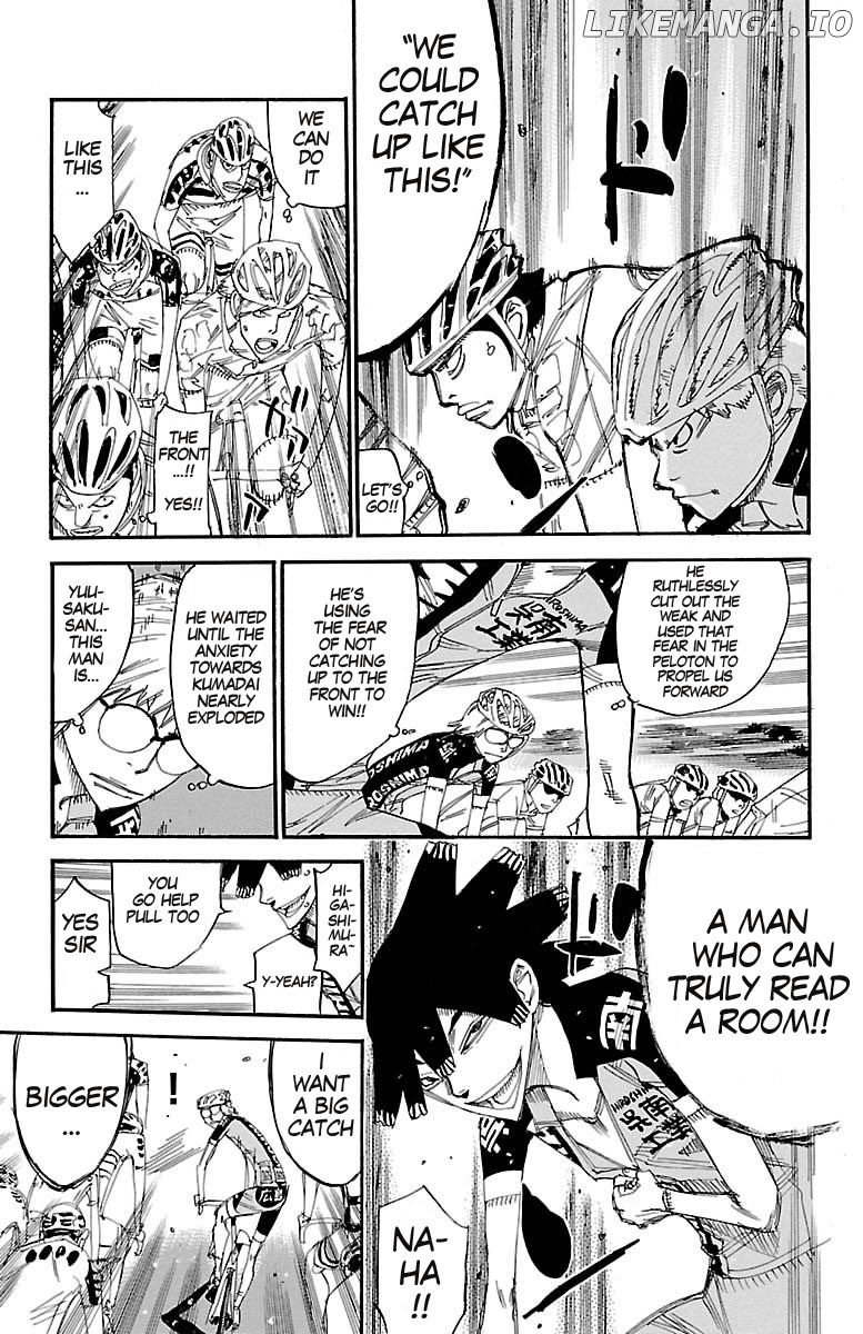 Yowamushi Pedal Chapter 430 - page 9
