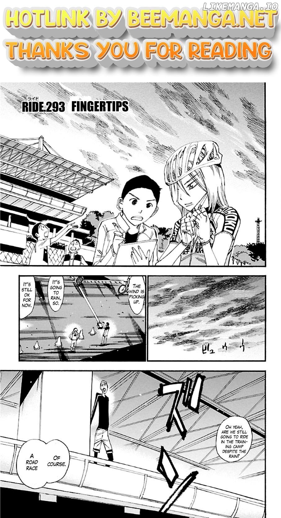 Yowamushi Pedal Chapter 293 - page 1