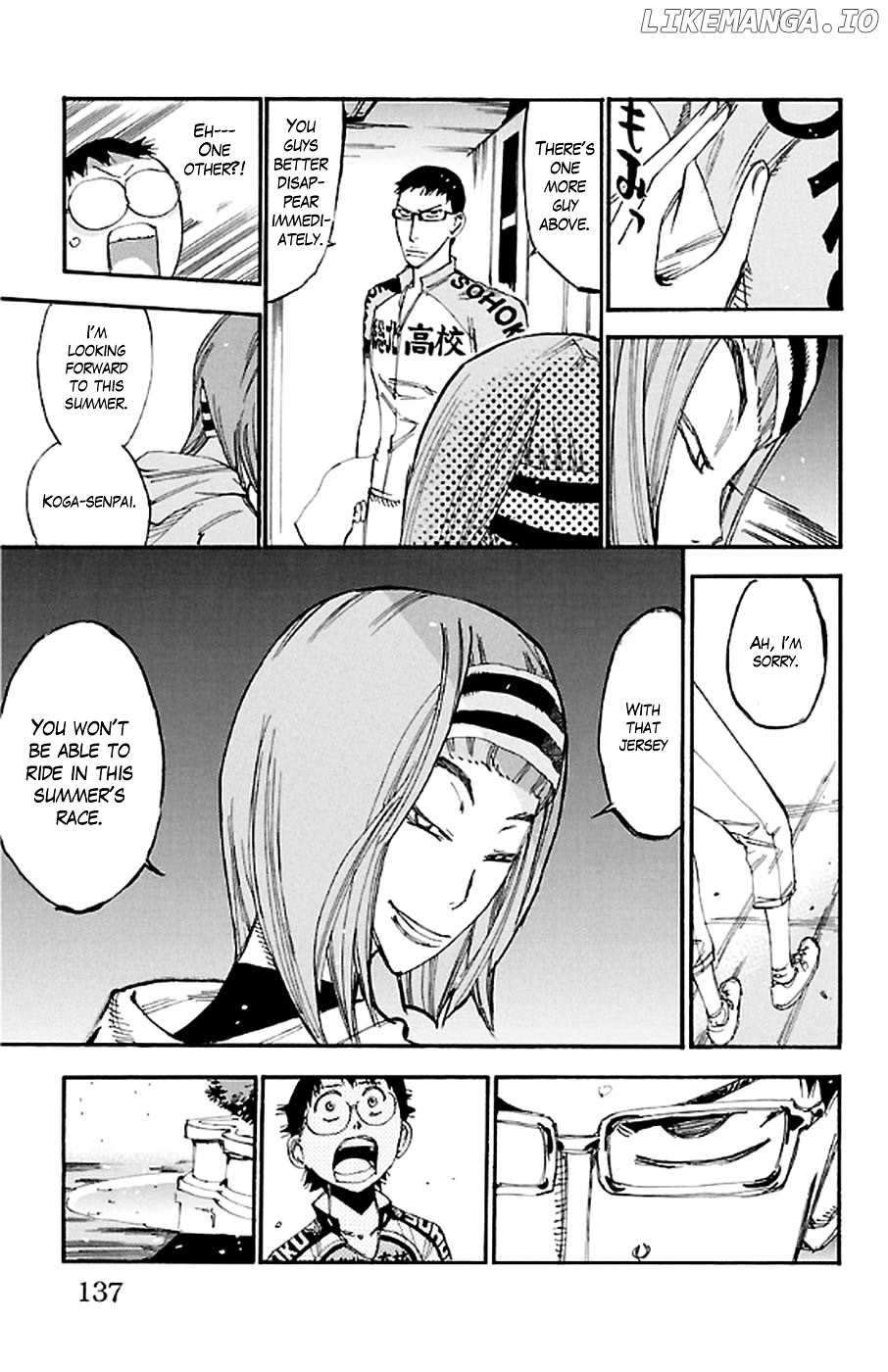 Yowamushi Pedal Chapter 293 - page 19
