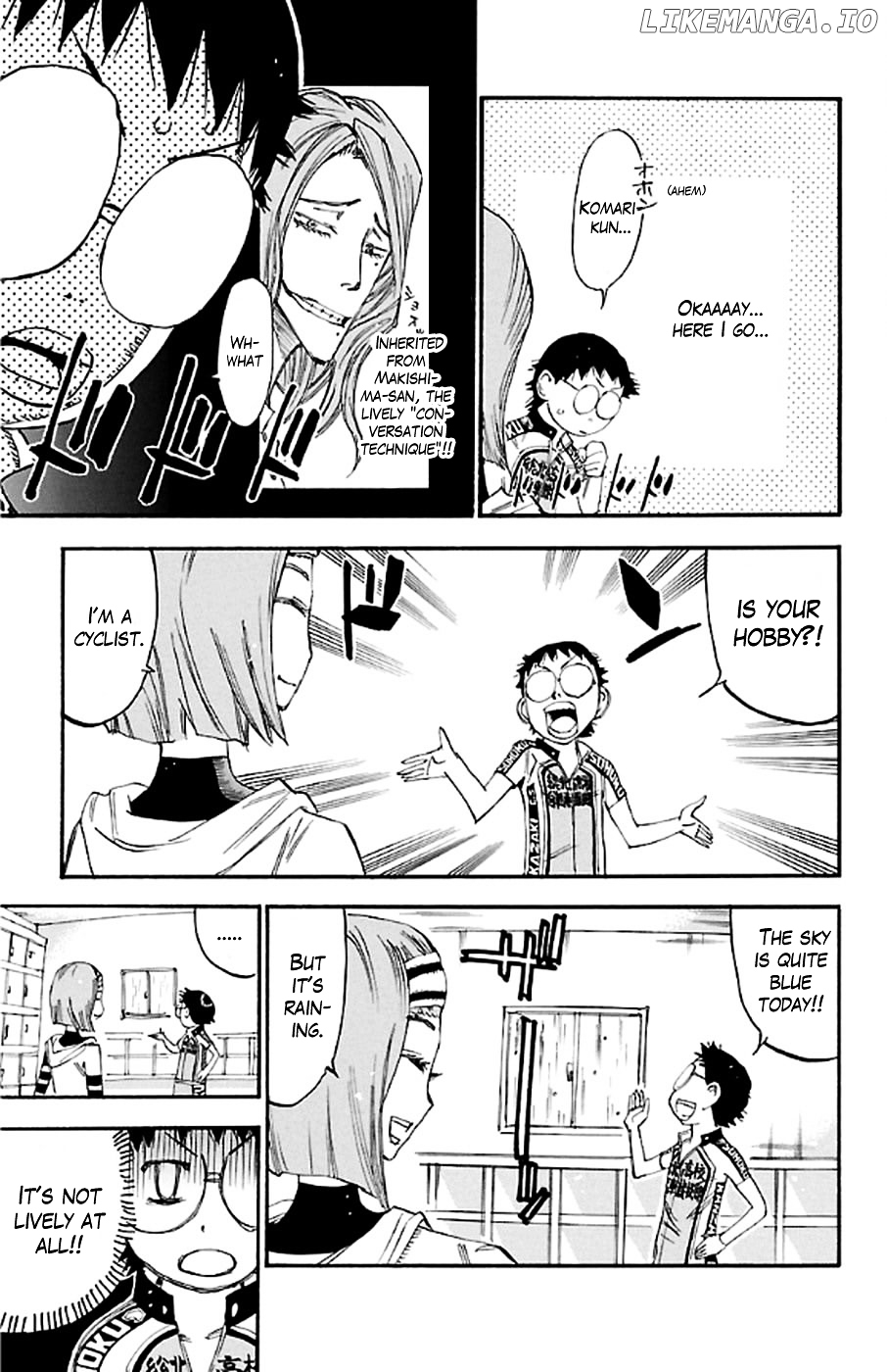 Yowamushi Pedal Chapter 293 - page 7