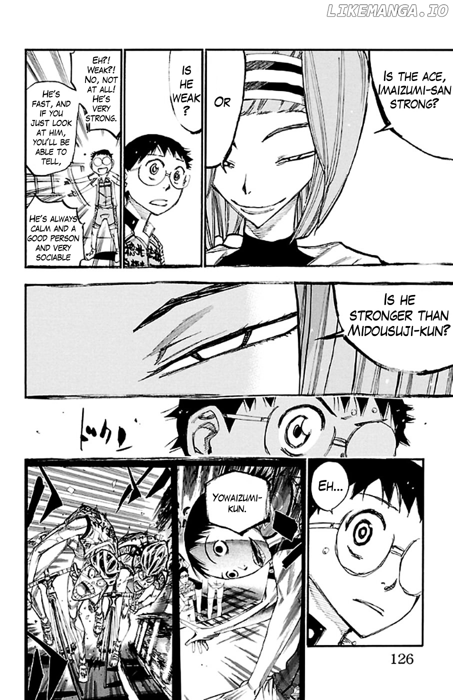 Yowamushi Pedal Chapter 293 - page 8