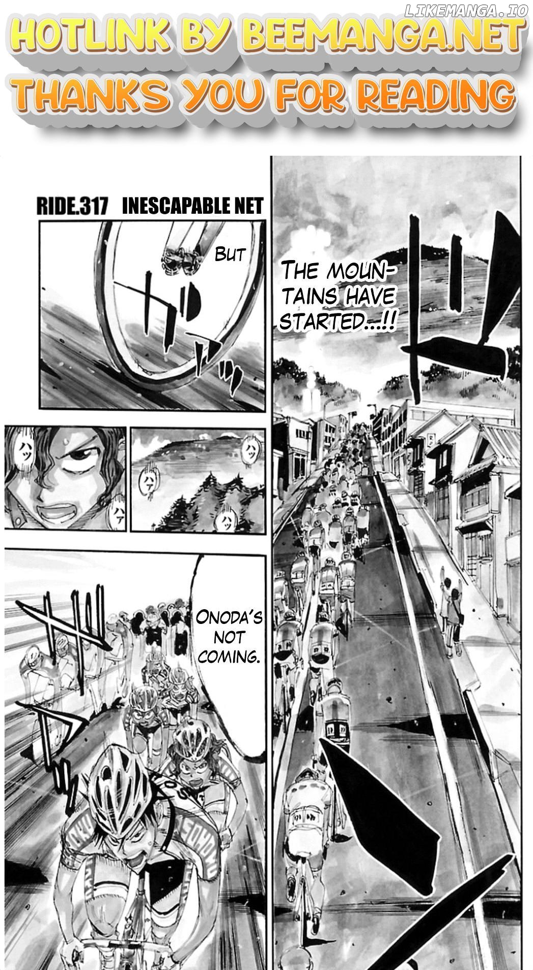 Yowamushi Pedal Chapter 317 - page 1