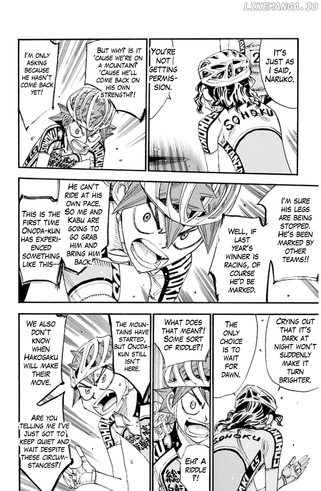 Yowamushi Pedal Chapter 317 - page 18