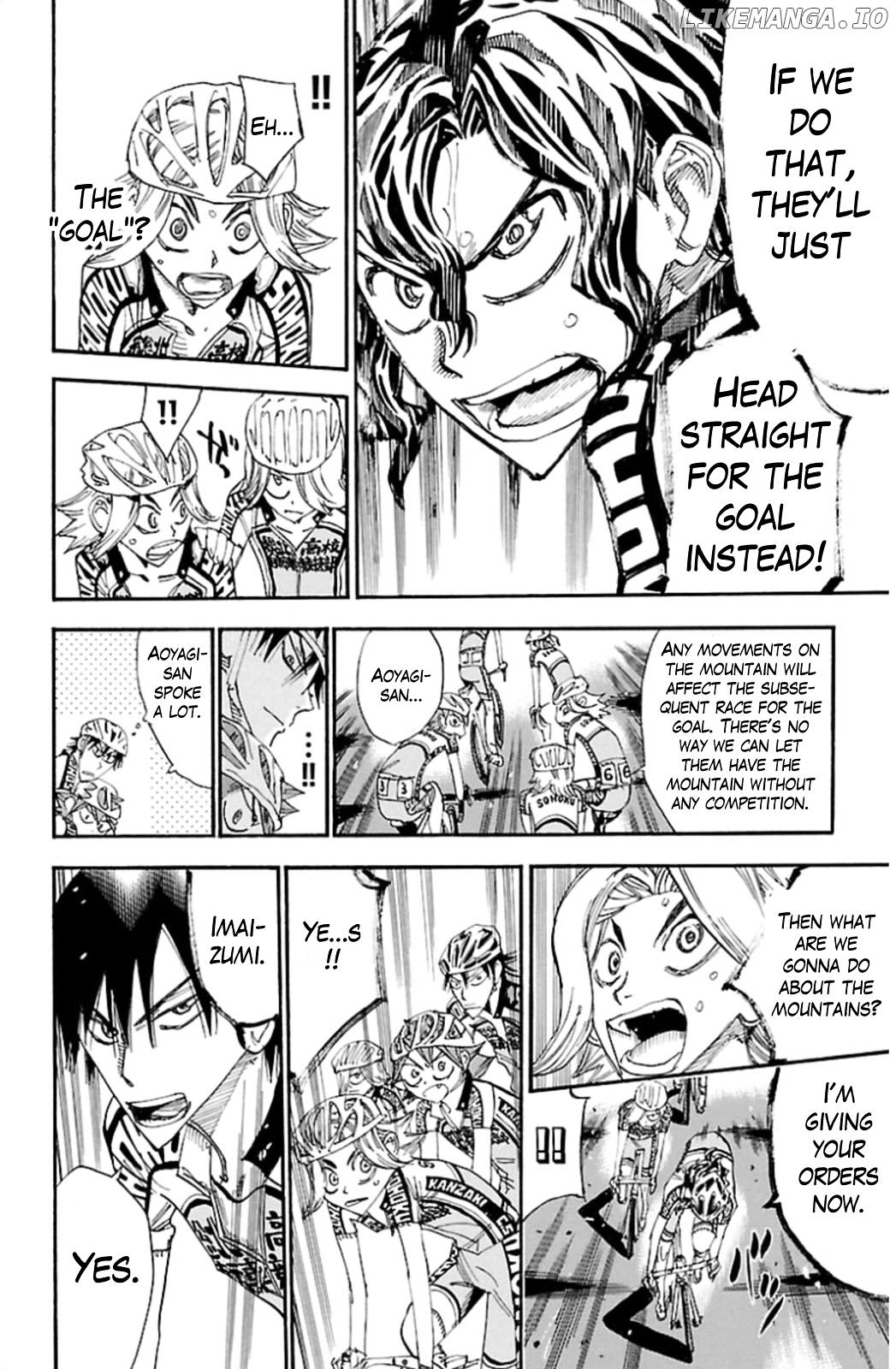 Yowamushi Pedal Chapter 317 - page 22