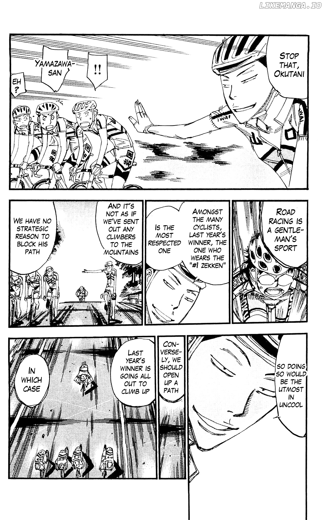 Yowamushi Pedal Chapter 322 - page 14