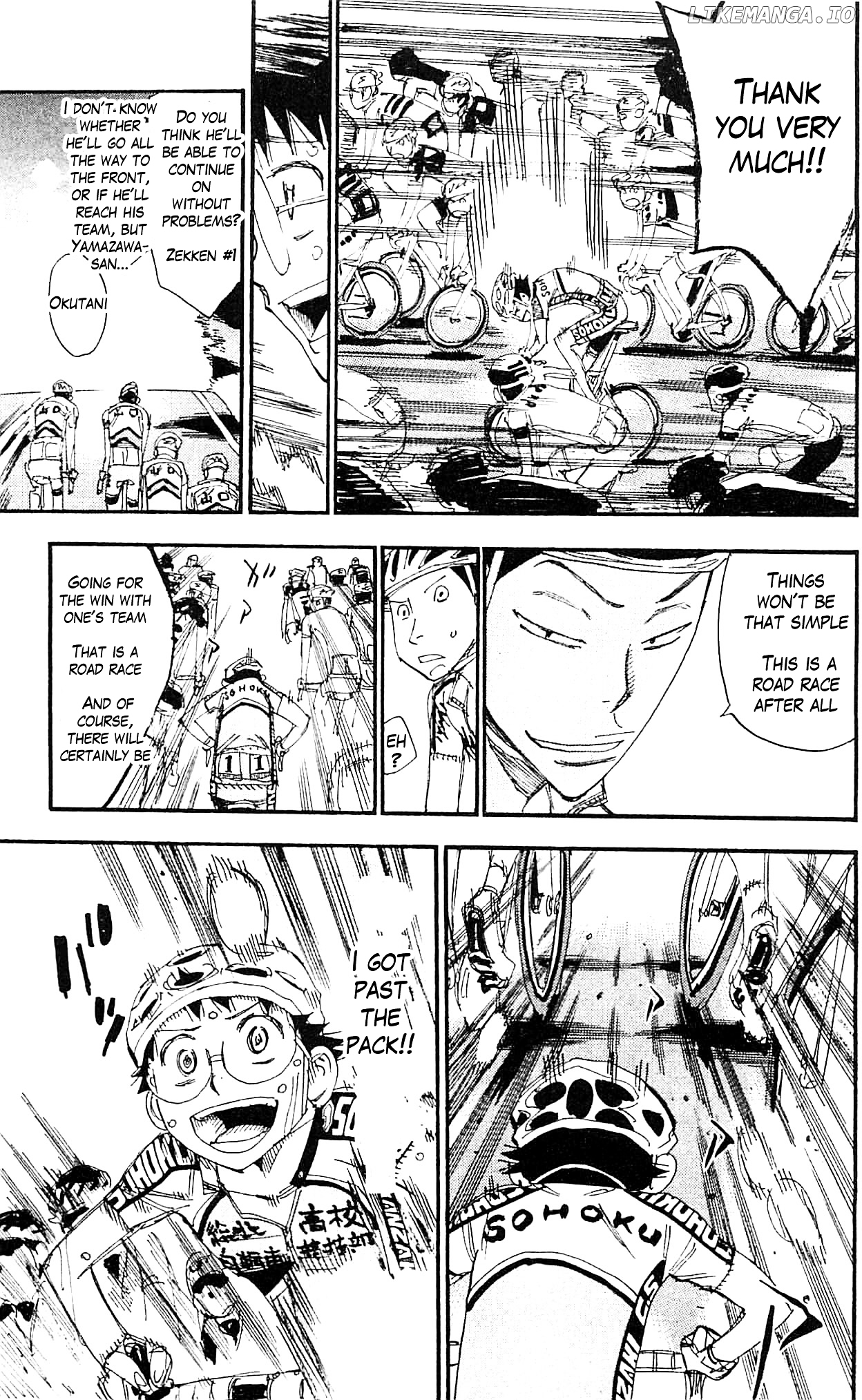 Yowamushi Pedal Chapter 322 - page 21