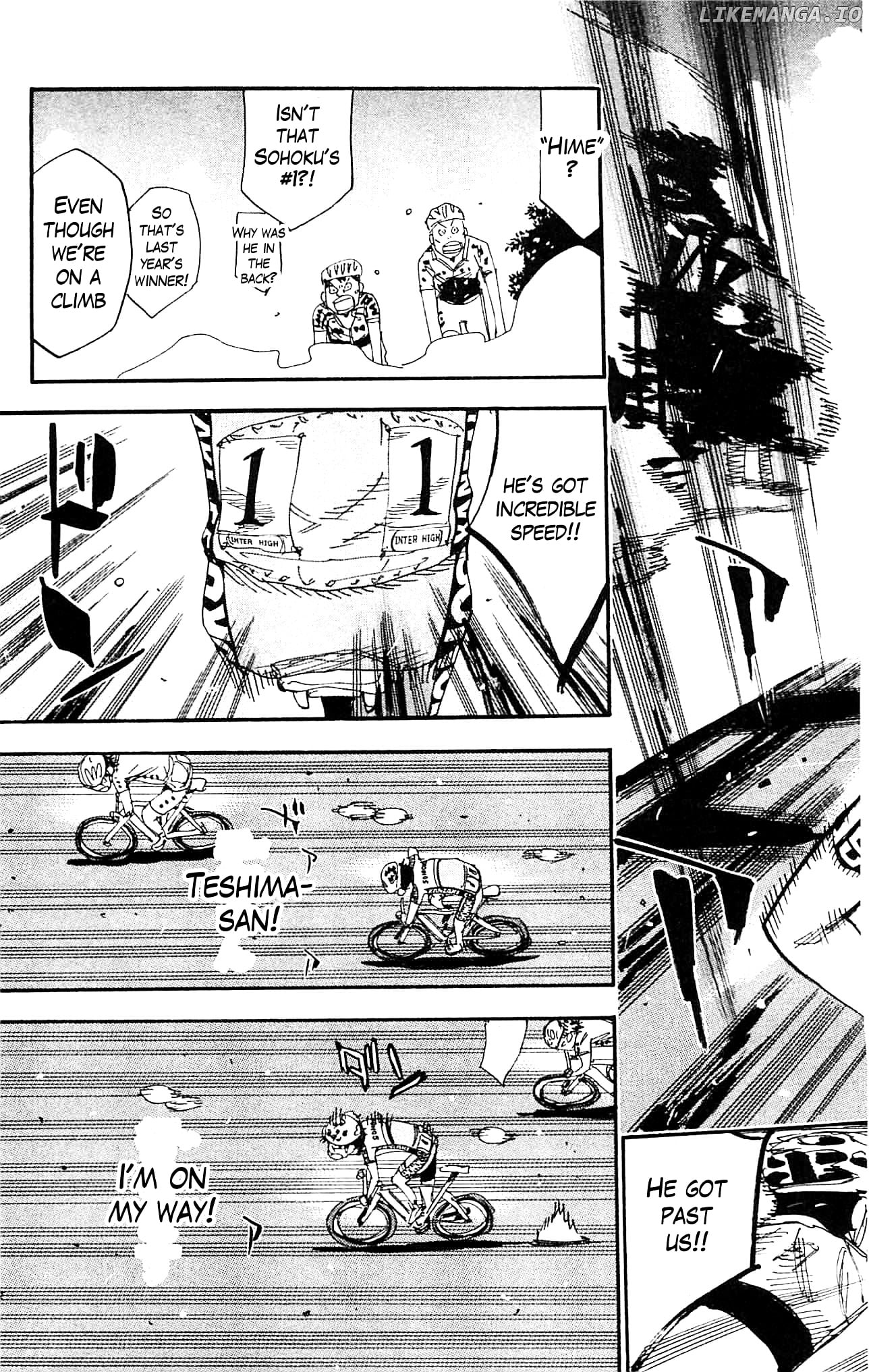 Yowamushi Pedal Chapter 322 - page 7
