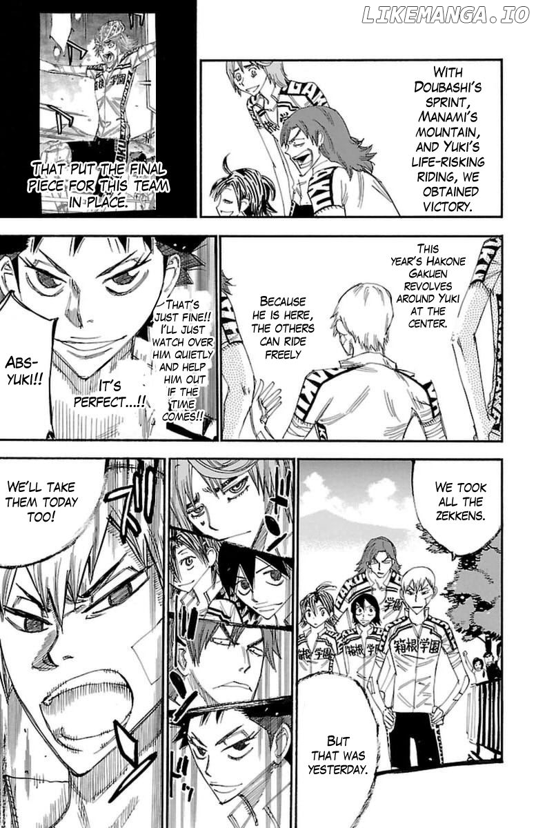 Yowamushi Pedal Chapter 355 - page 11