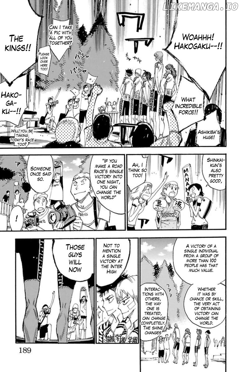 Yowamushi Pedal Chapter 355 - page 13