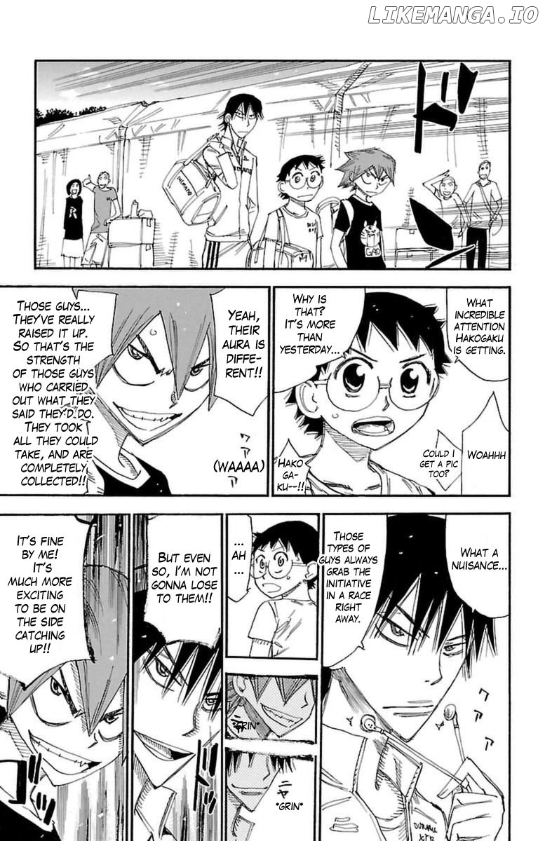 Yowamushi Pedal Chapter 355 - page 15