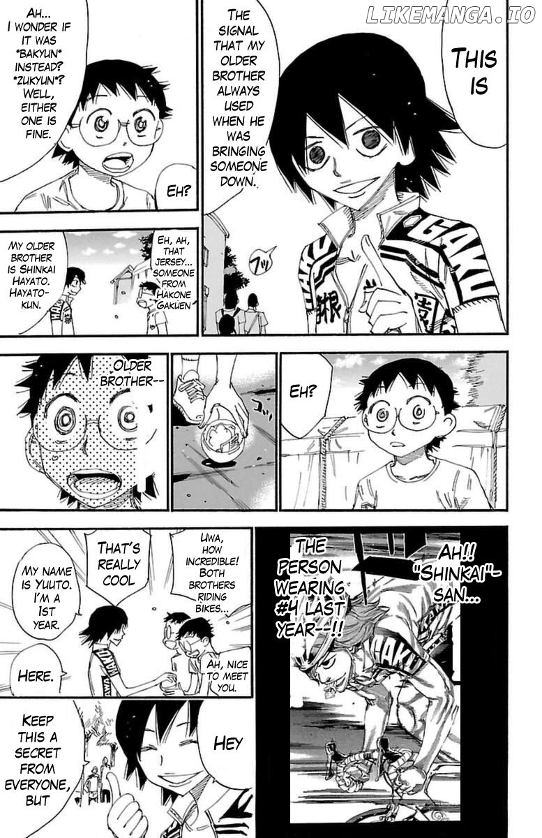Yowamushi Pedal Chapter 355 - page 19