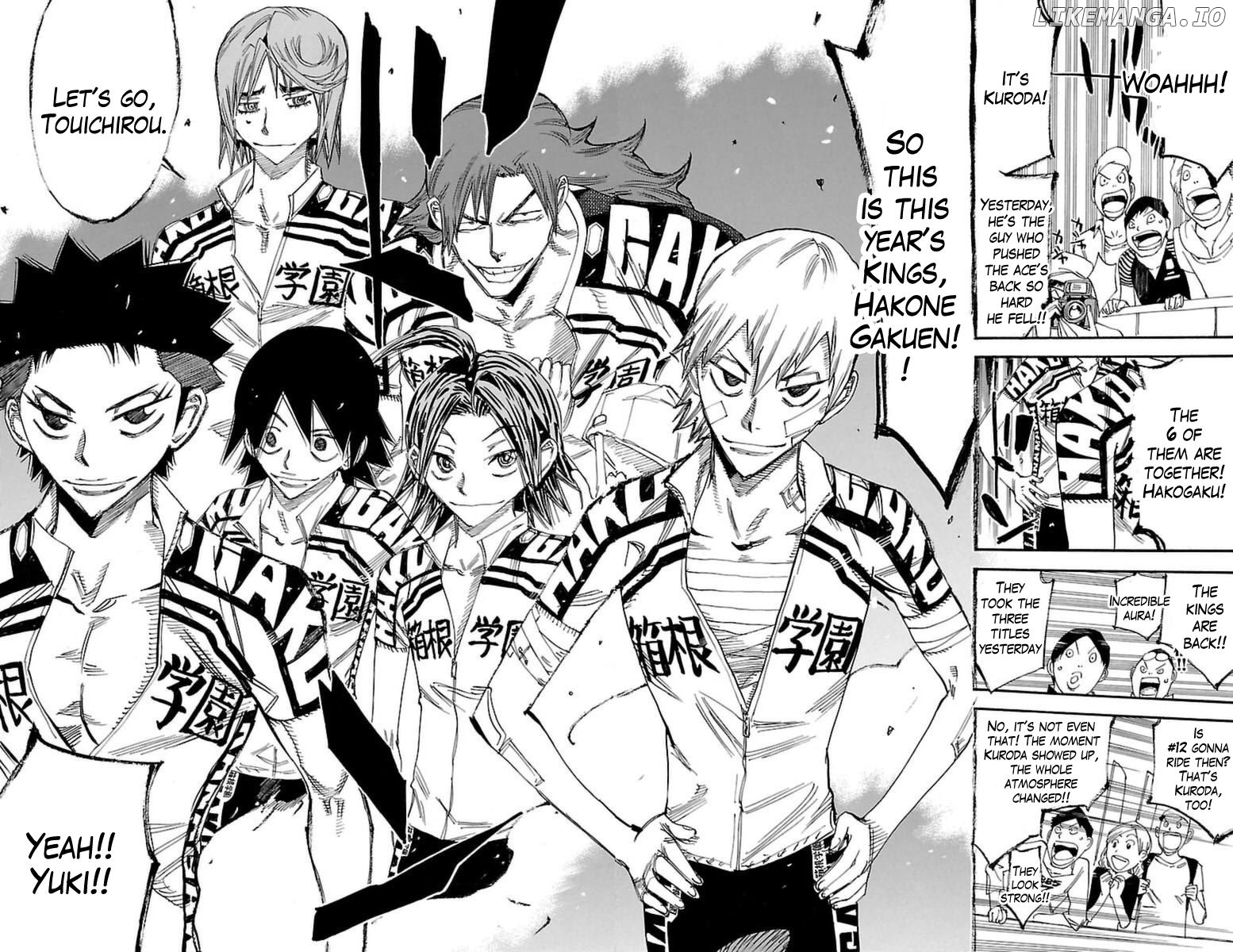 Yowamushi Pedal Chapter 355 - page 9