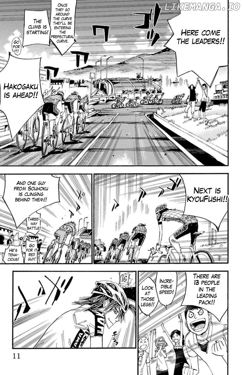 Yowamushi Pedal Chapter 390 - page 4
