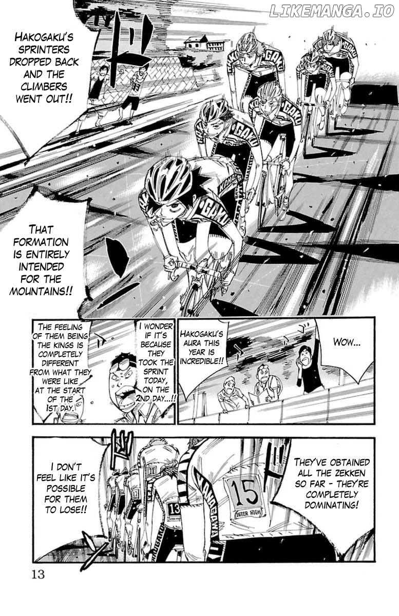 Yowamushi Pedal Chapter 390 - page 6