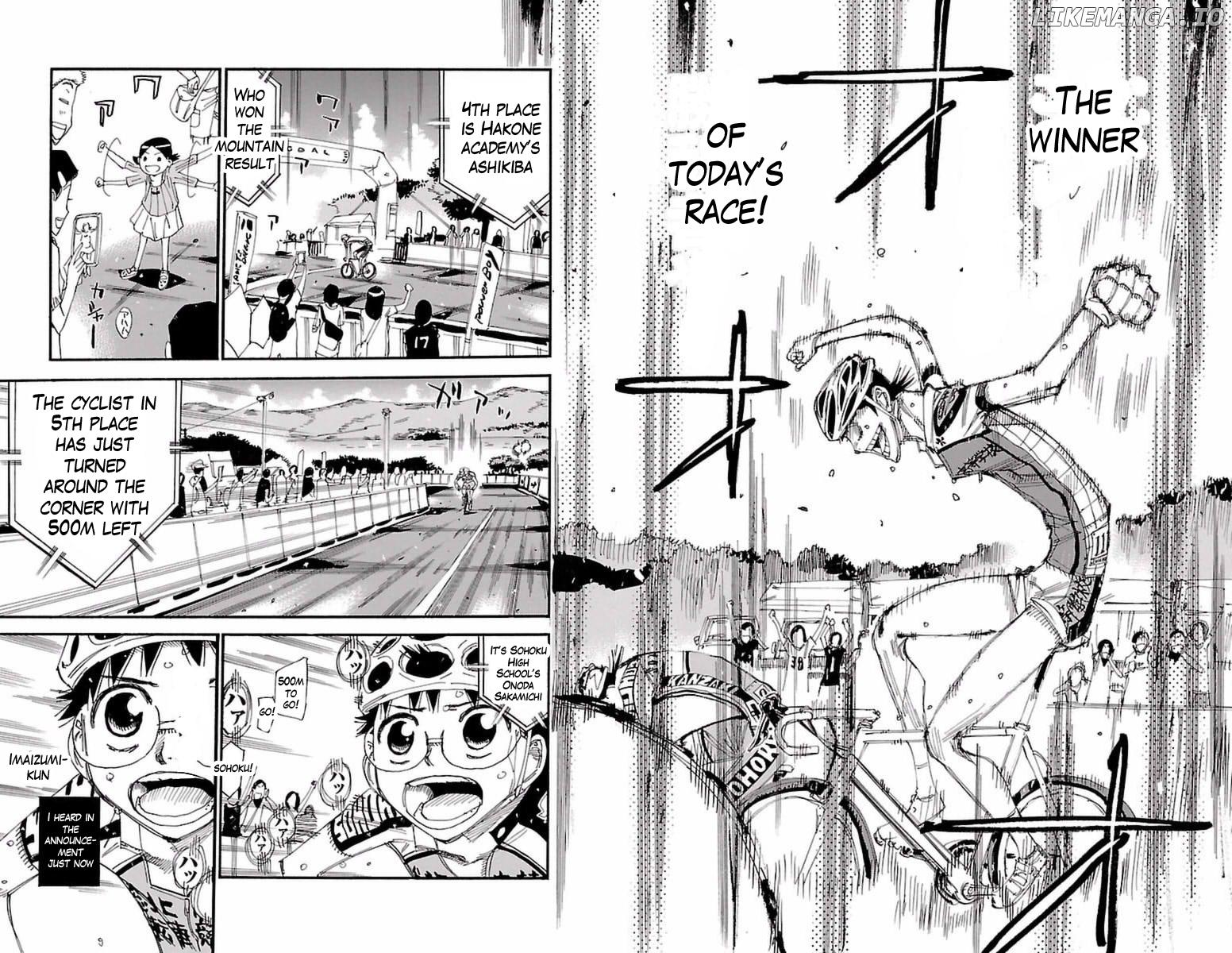 Yowamushi Pedal Chapter 415 - page 10