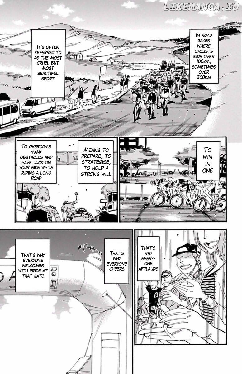 Yowamushi Pedal Chapter 415 - page 3