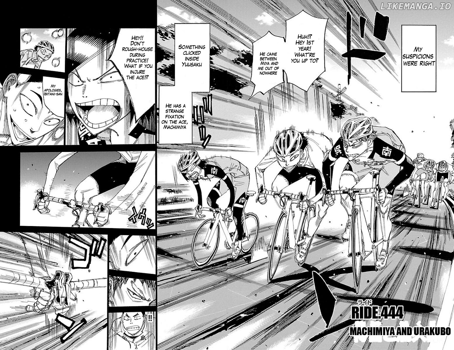 Yowamushi Pedal Chapter 444 - page 4