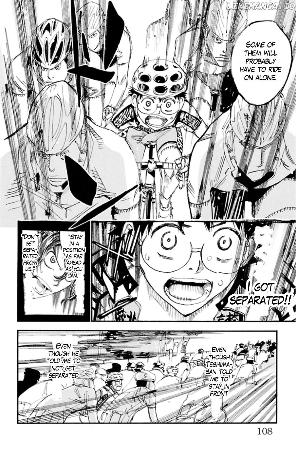 Yowamushi Pedal Chapter 316 - page 6
