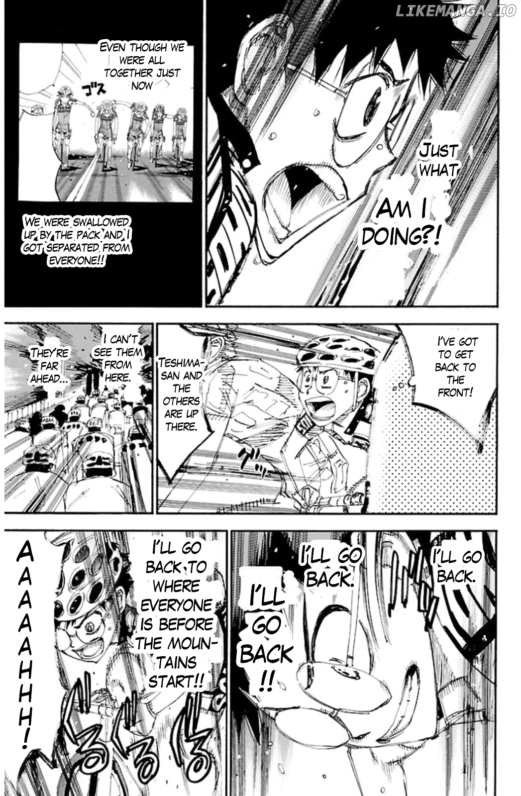 Yowamushi Pedal Chapter 316 - page 7