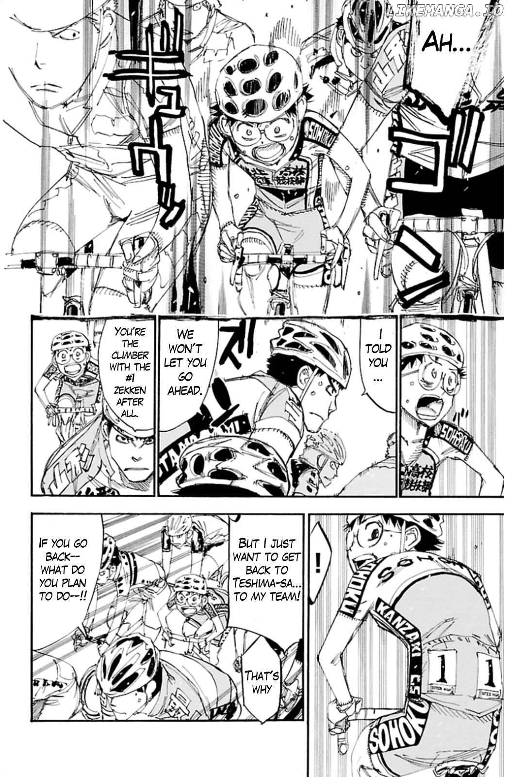 Yowamushi Pedal Chapter 316 - page 8