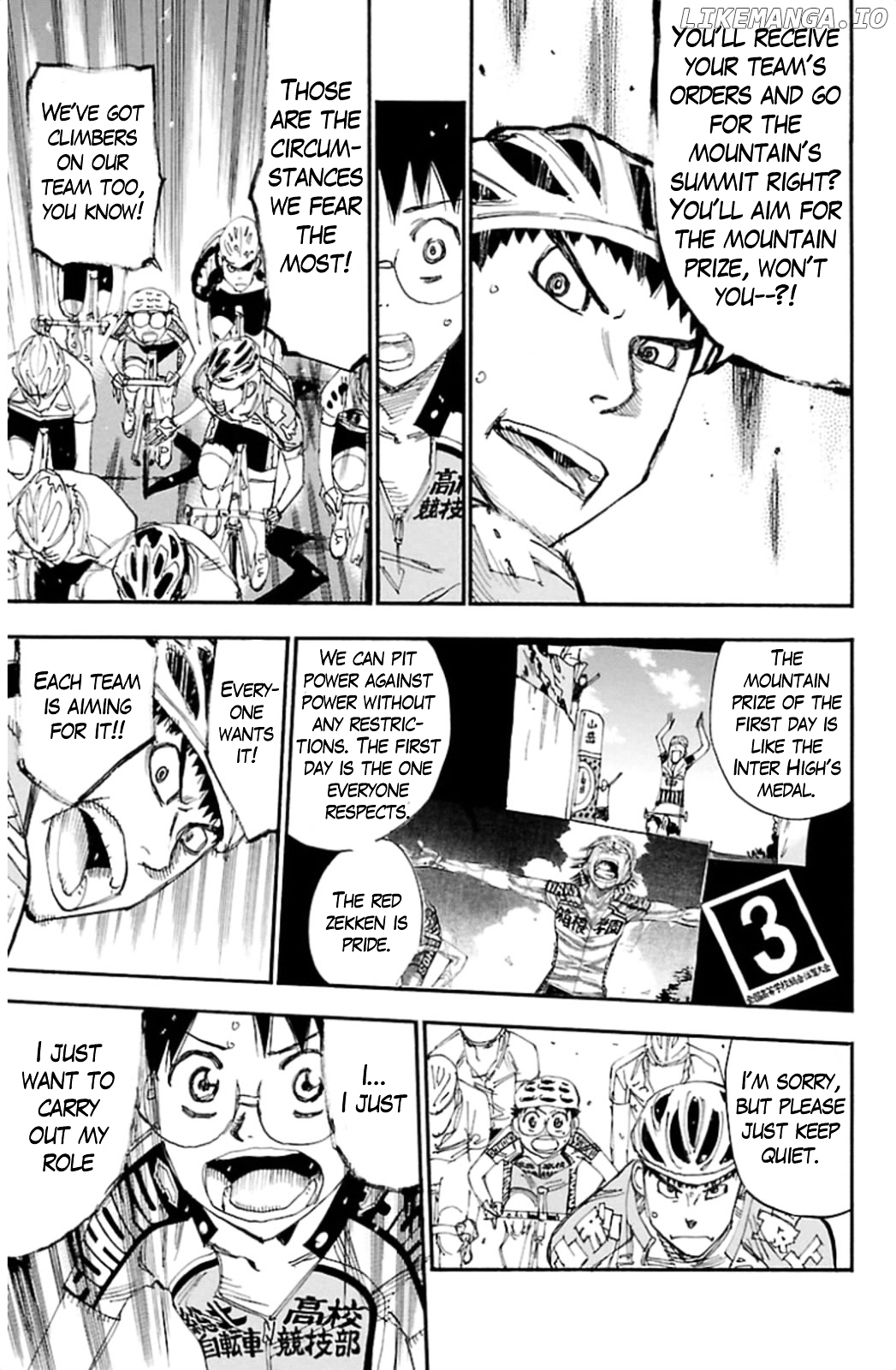 Yowamushi Pedal Chapter 316 - page 9