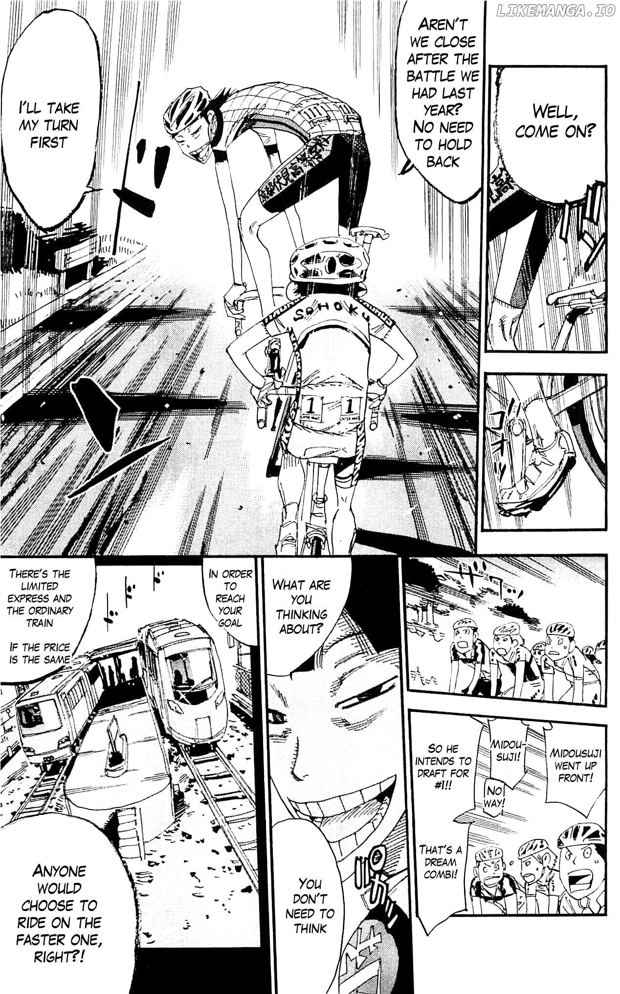 Yowamushi Pedal Chapter 323 - page 21