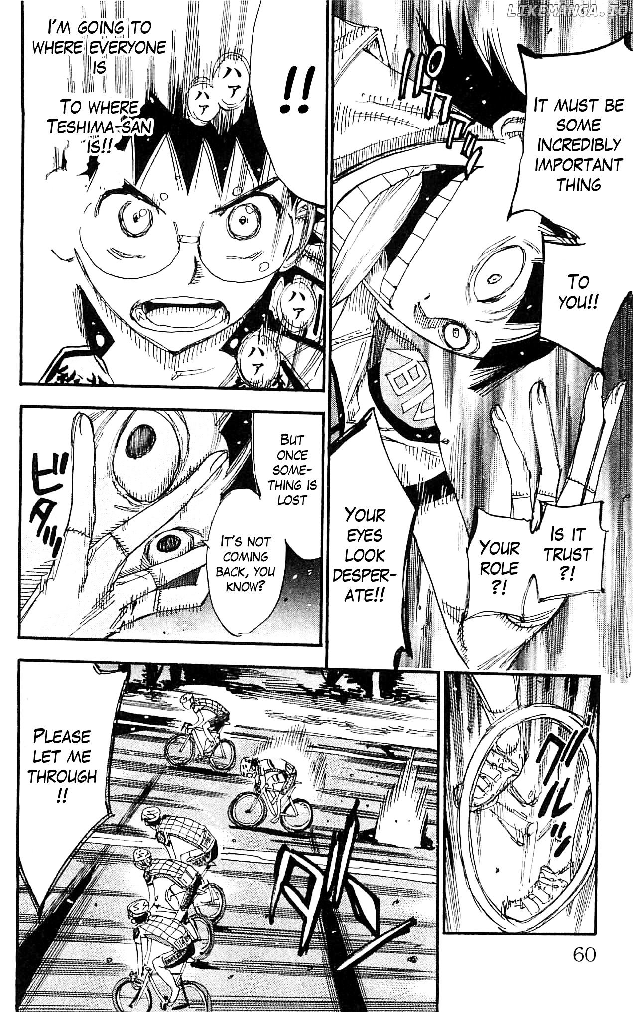 Yowamushi Pedal Chapter 323 - page 8