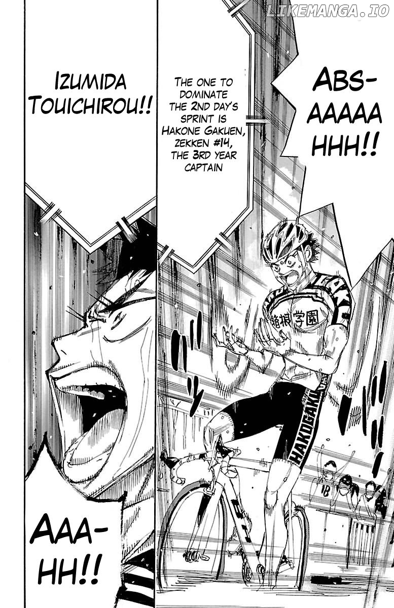 Yowamushi Pedal Chapter 384 - page 12