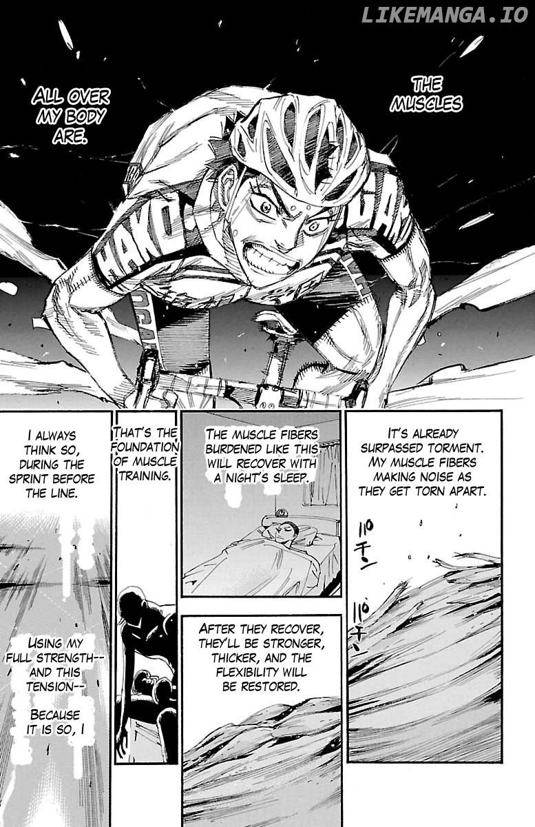 Yowamushi Pedal Chapter 384 - page 4