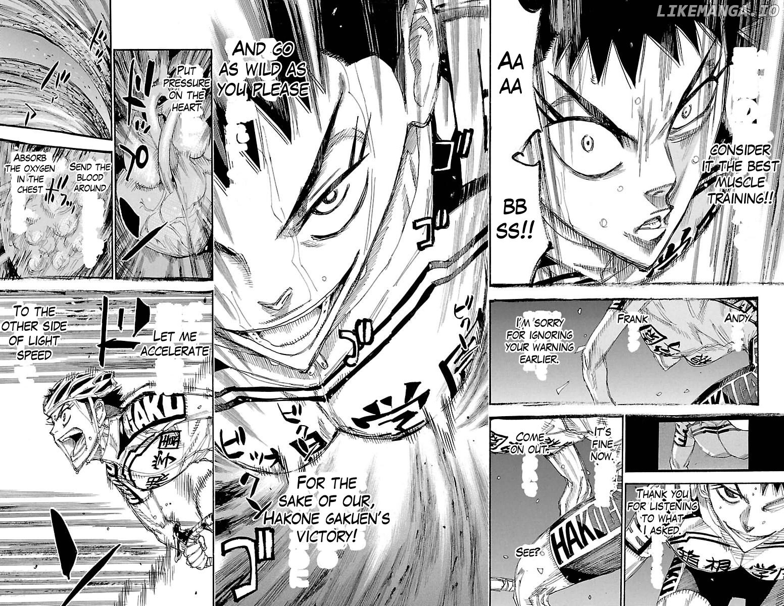Yowamushi Pedal Chapter 384 - page 5