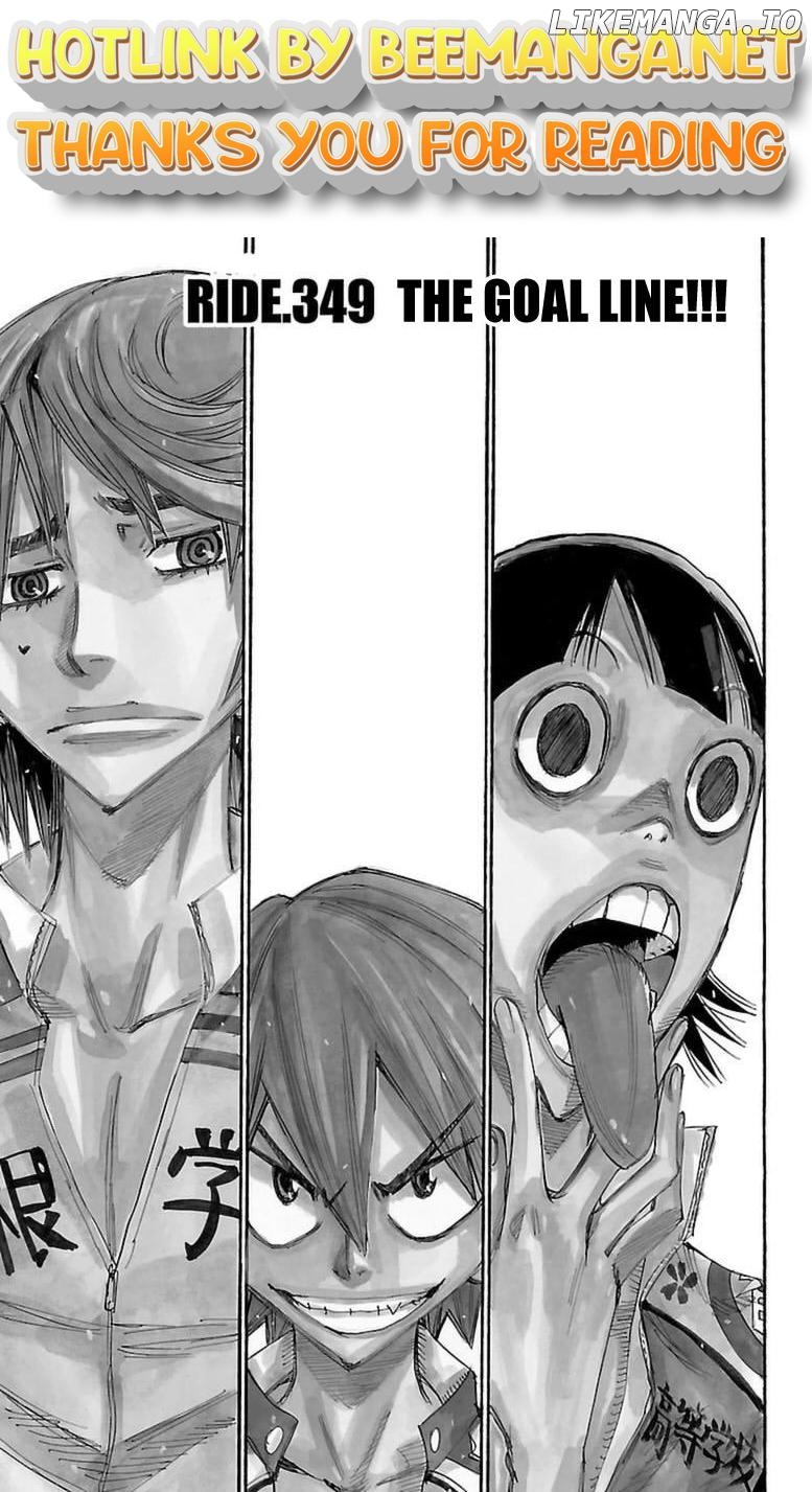 Yowamushi Pedal Chapter 349 - page 1