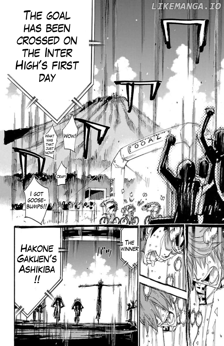 Yowamushi Pedal Chapter 349 - page 21