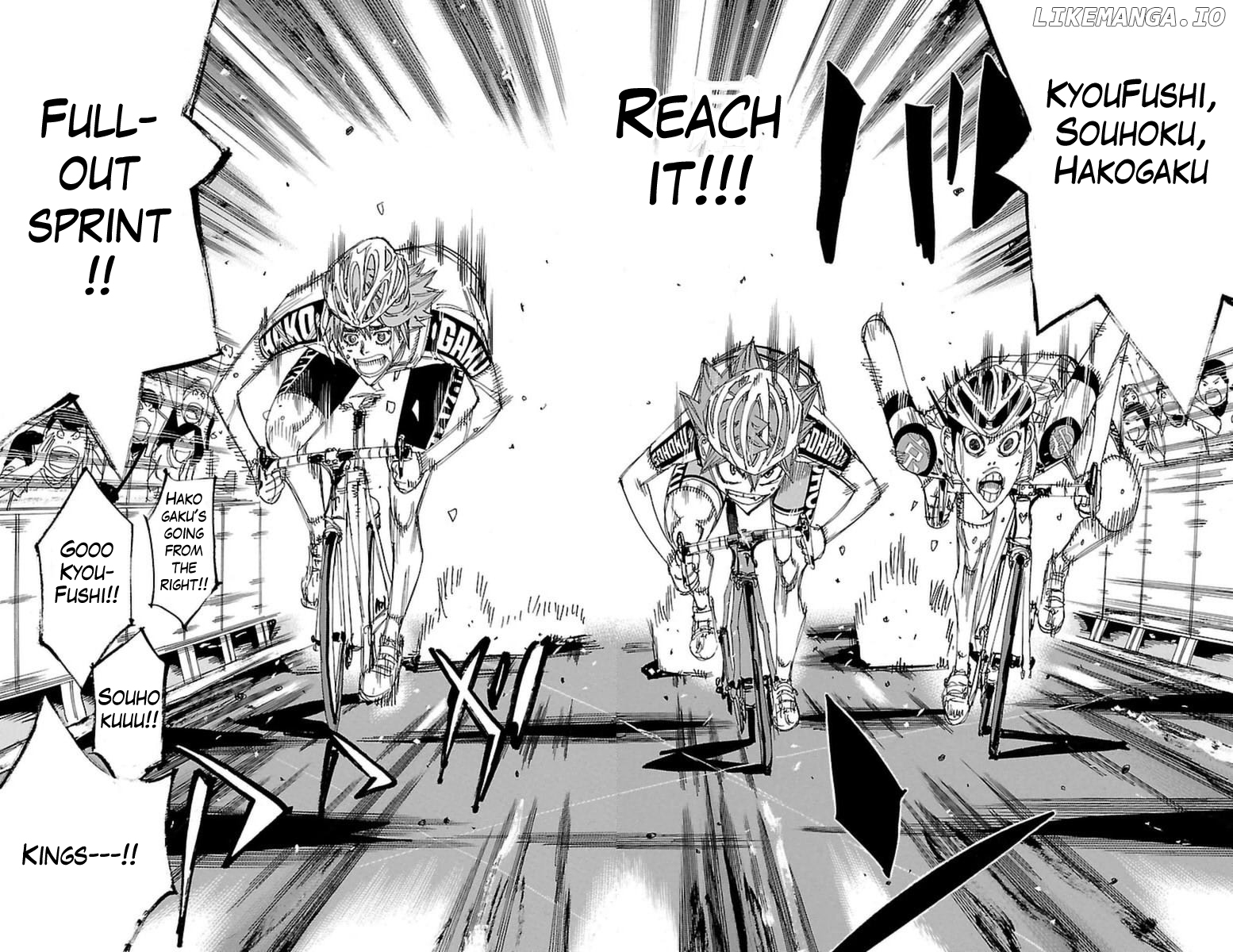 Yowamushi Pedal Chapter 349 - page 4