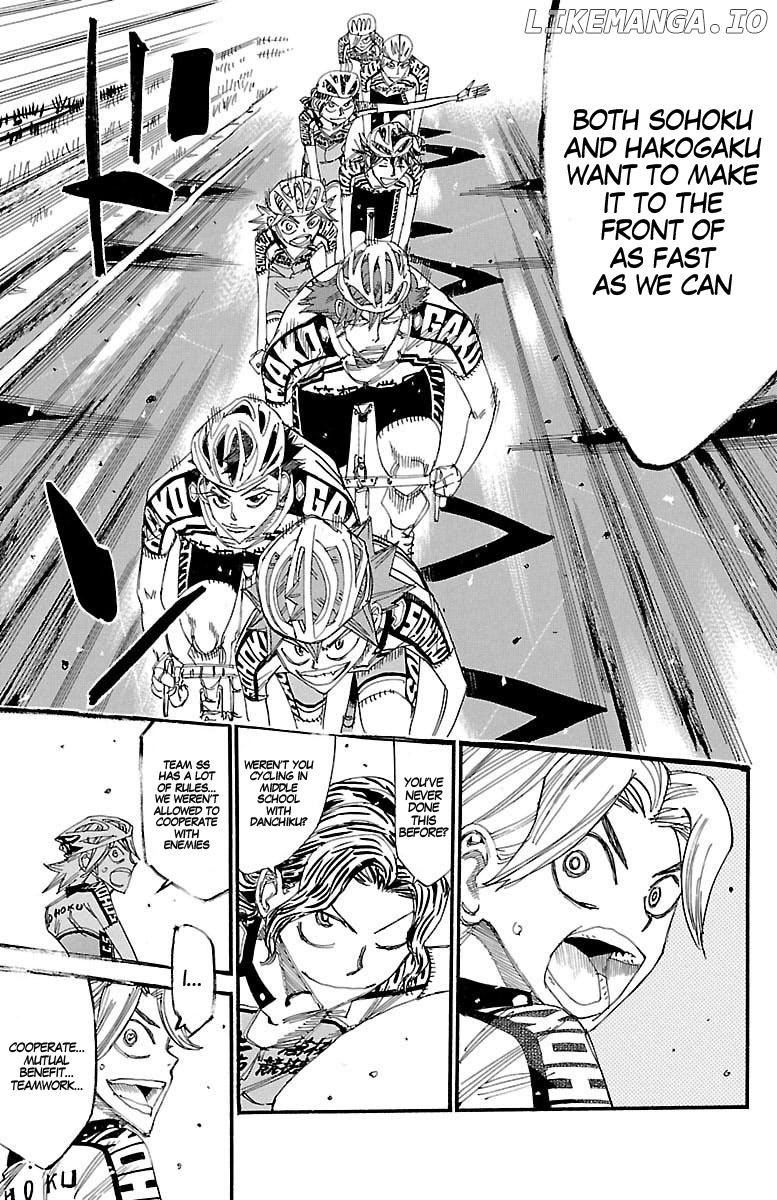 Yowamushi Pedal Chapter 428 - page 10
