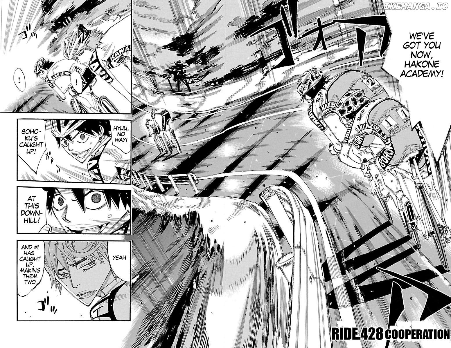 Yowamushi Pedal Chapter 428 - page 2