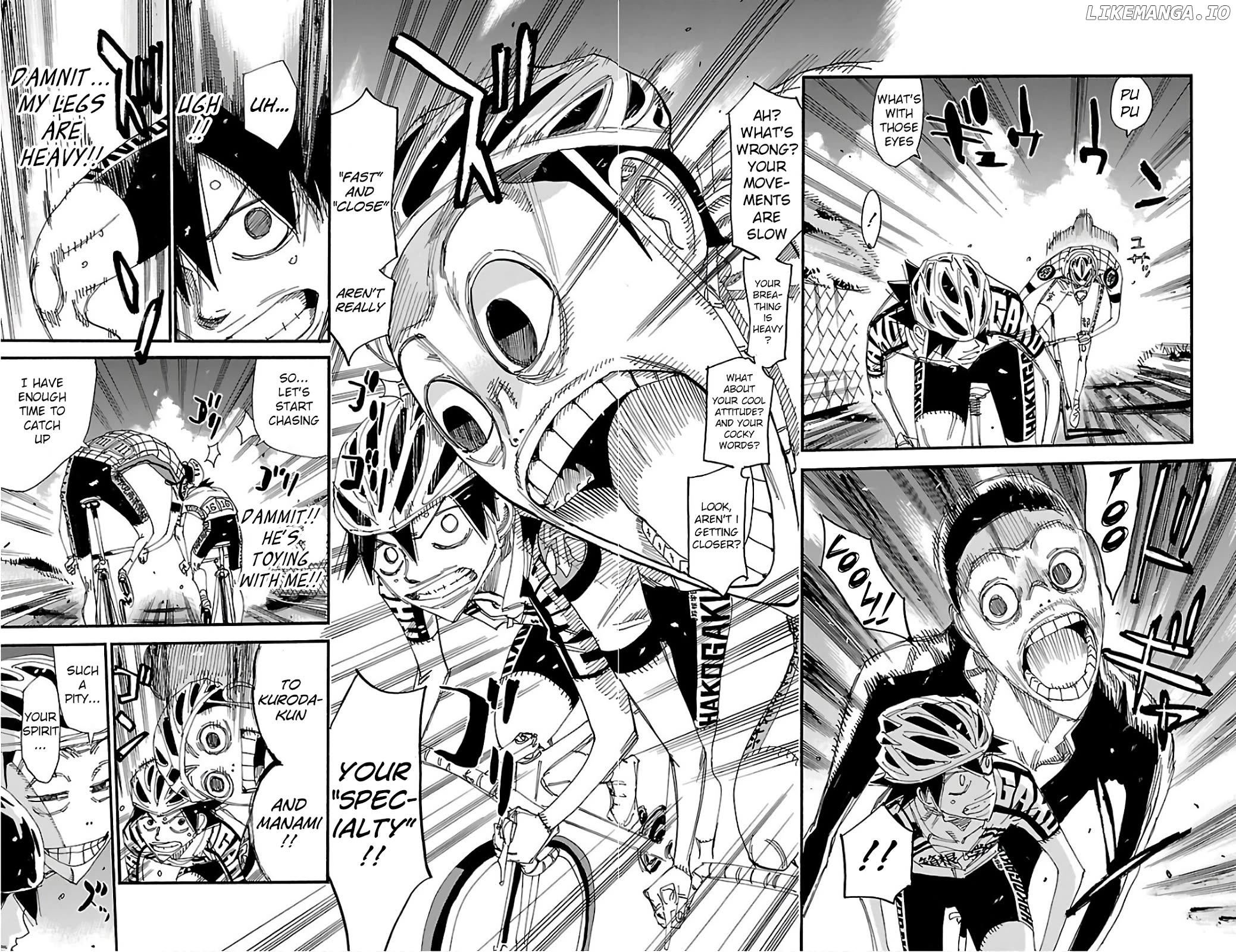 Yowamushi Pedal Chapter 487 - page 2