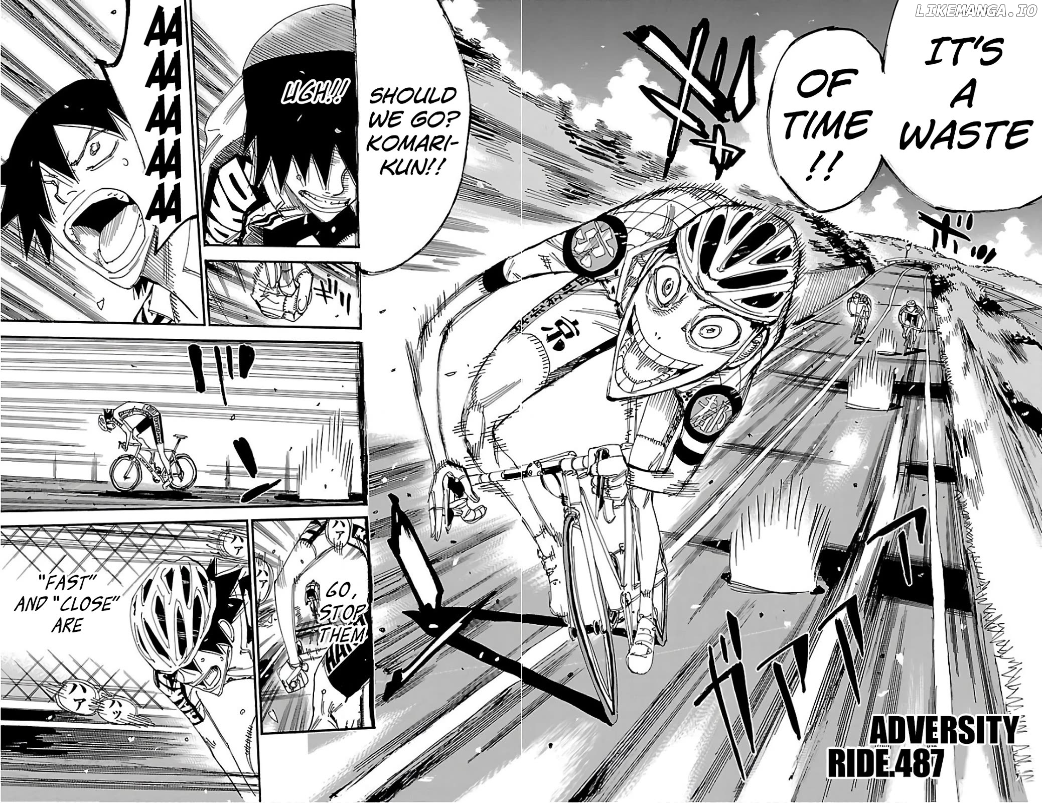 Yowamushi Pedal Chapter 487 - page 3