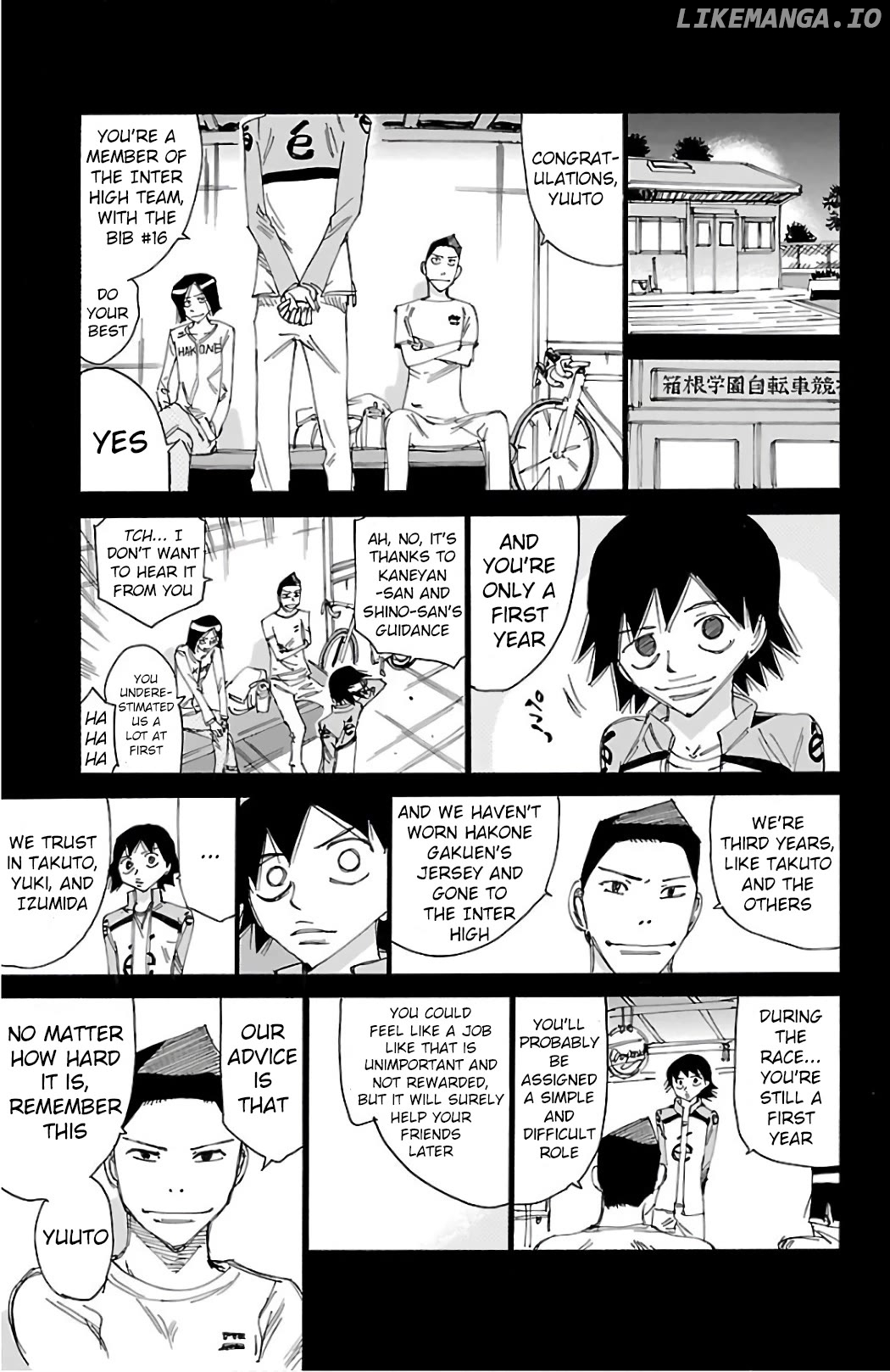Yowamushi Pedal Chapter 487 - page 9