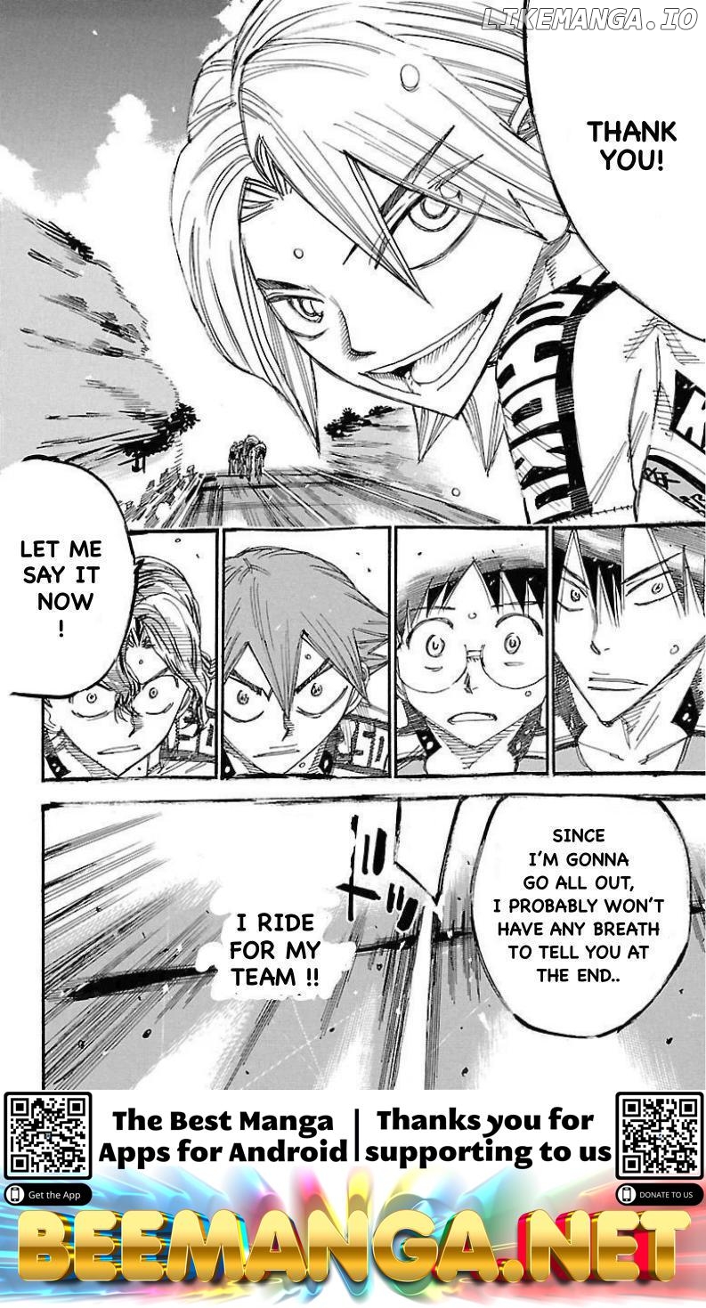 Yowamushi Pedal Chapter 454 - page 17