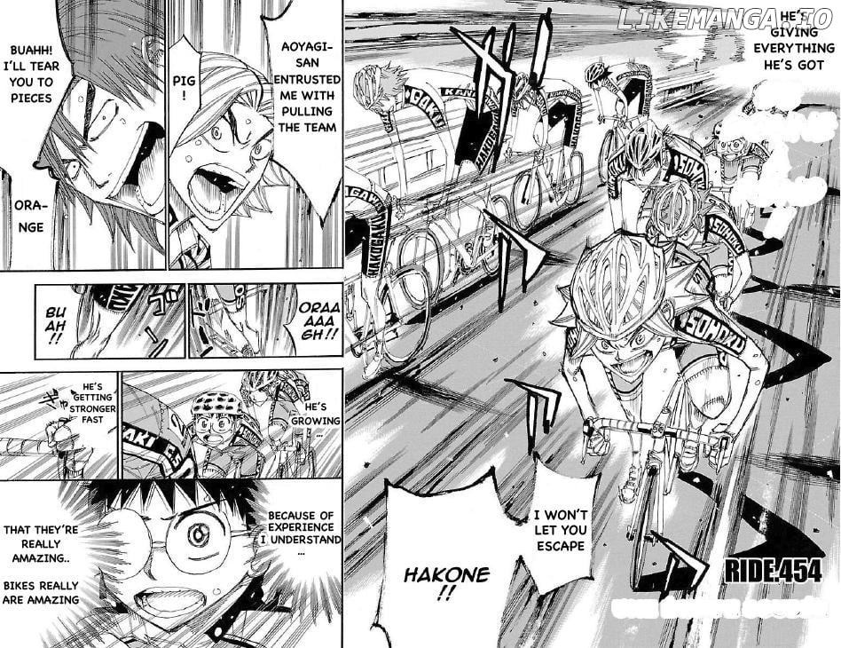 Yowamushi Pedal Chapter 454 - page 4